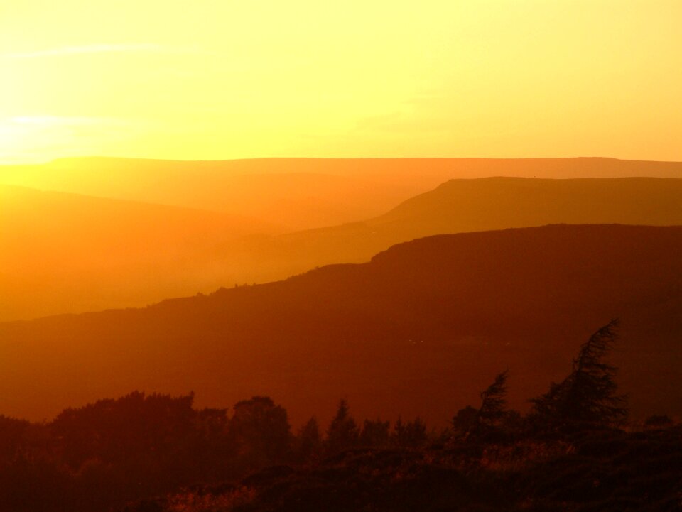 Landscape sky england