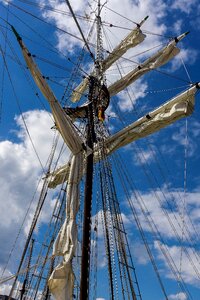 Ship masts sailing vessel boat mast photo