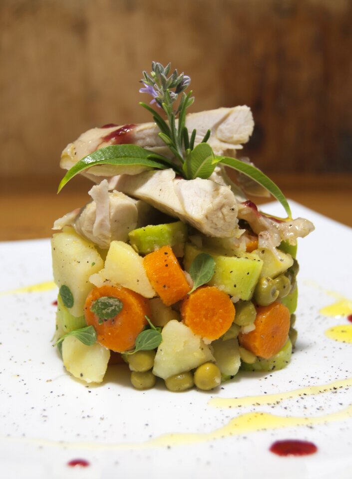 Carrot peas food