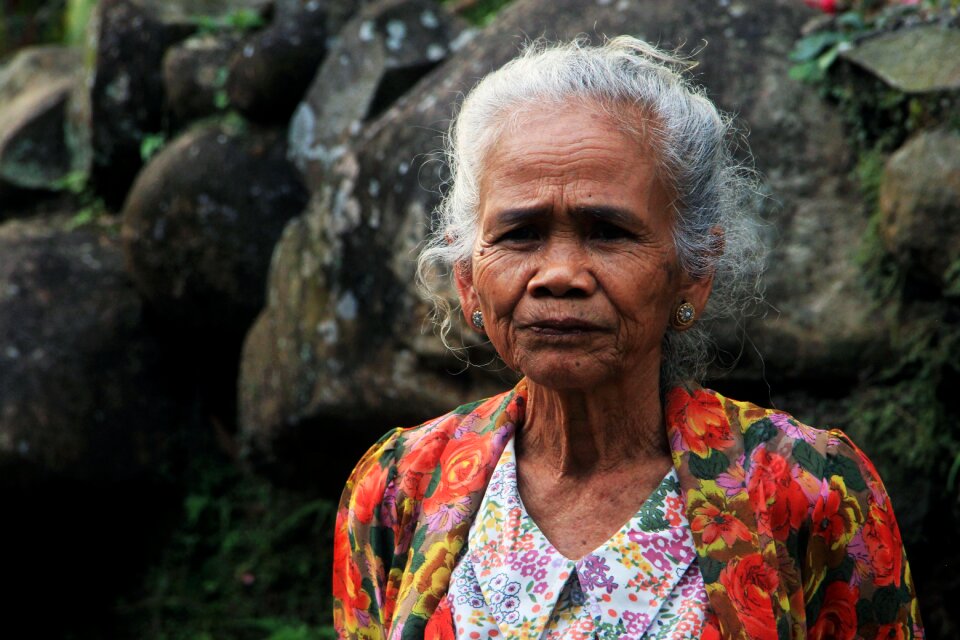 Family close up indonesian women