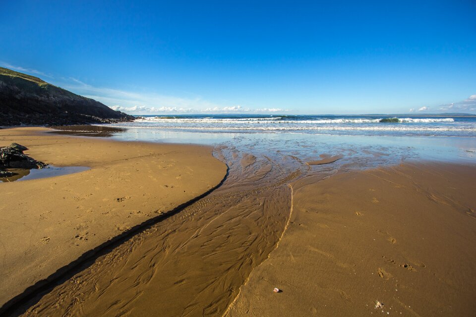Sand ocean england