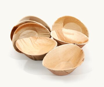 Material dishware wooden