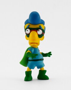 Simpsons milhouse snowman