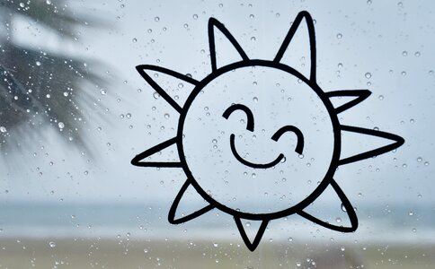 Umbrella drawing photo