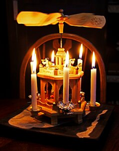 Carousel candle decor