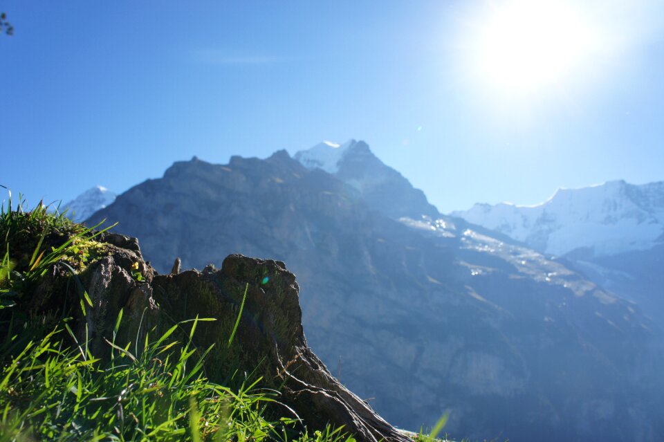 Switzerland mountain travel
