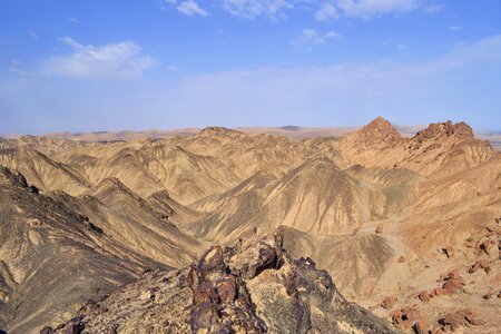 Dunhuang sanweishan desert photo