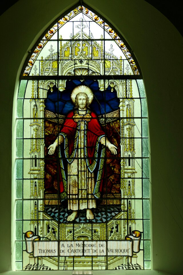 Channel islands church window