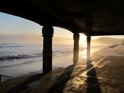 Spain coast sunrise