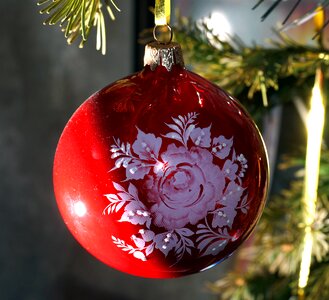 Ornament christmas tree toy congratulation