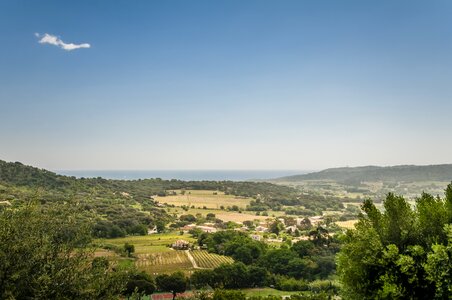 Mediterranean nature summer