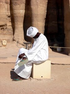 Egypt heat resting photo