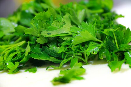 Vegetables fruit parsley