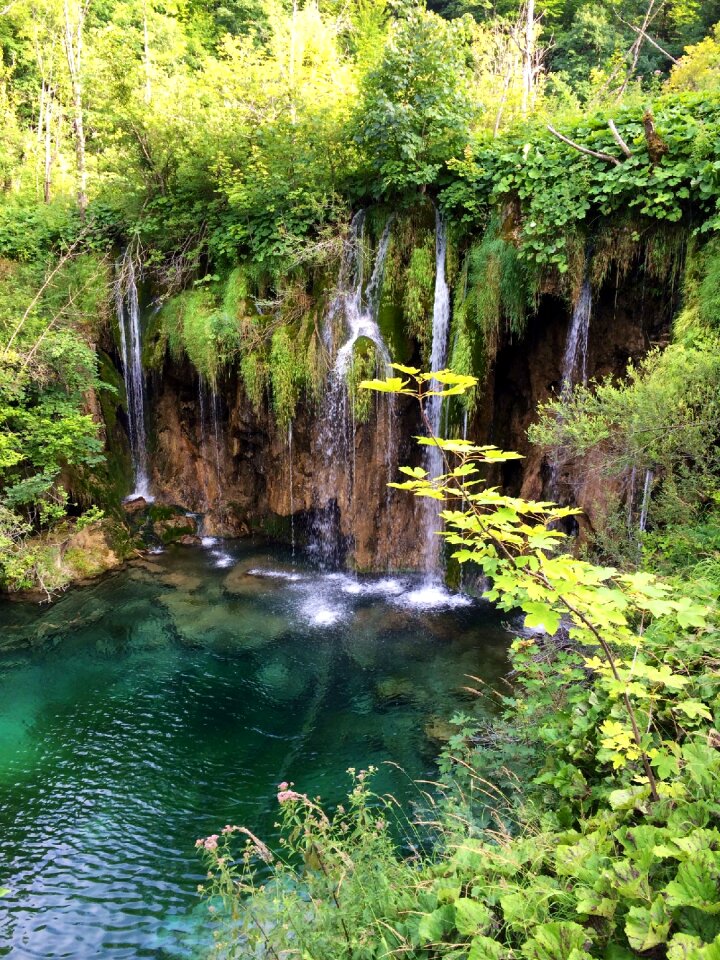 Croatia natural park waterfalls plitvice