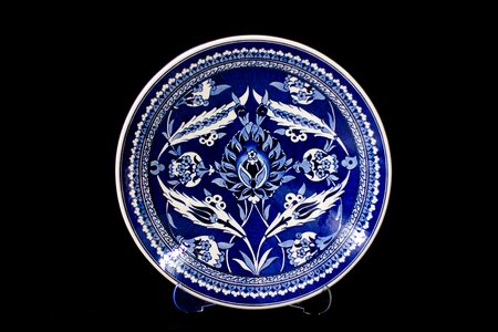 Plate ceramic turkey