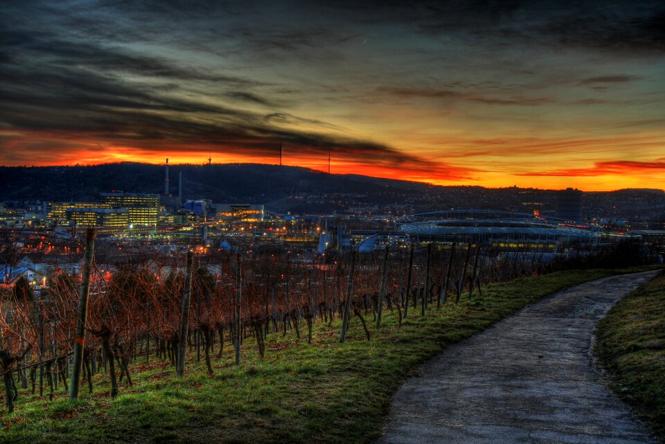Stuttgart bad cannstatt landscape