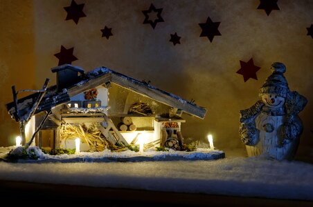 Star christmas decoration bethlehem photo