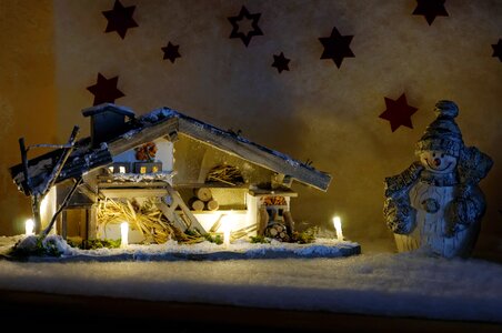 Star christmas decoration bethlehem