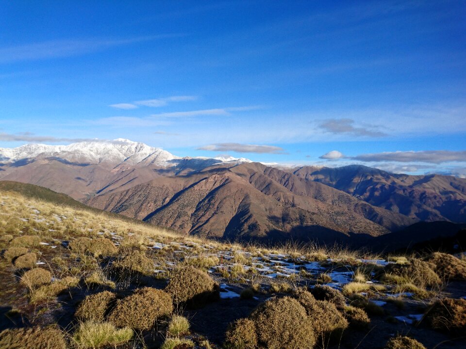 Comb nature mountain ridge