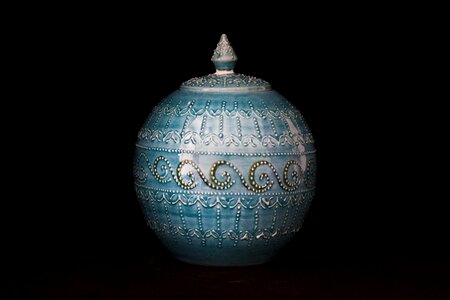Vase ceramic turkey