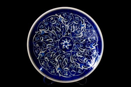Plate ceramic turkey