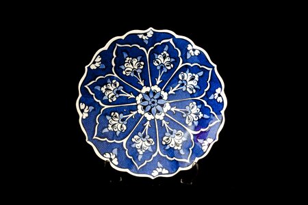 Plate ceramic turkey