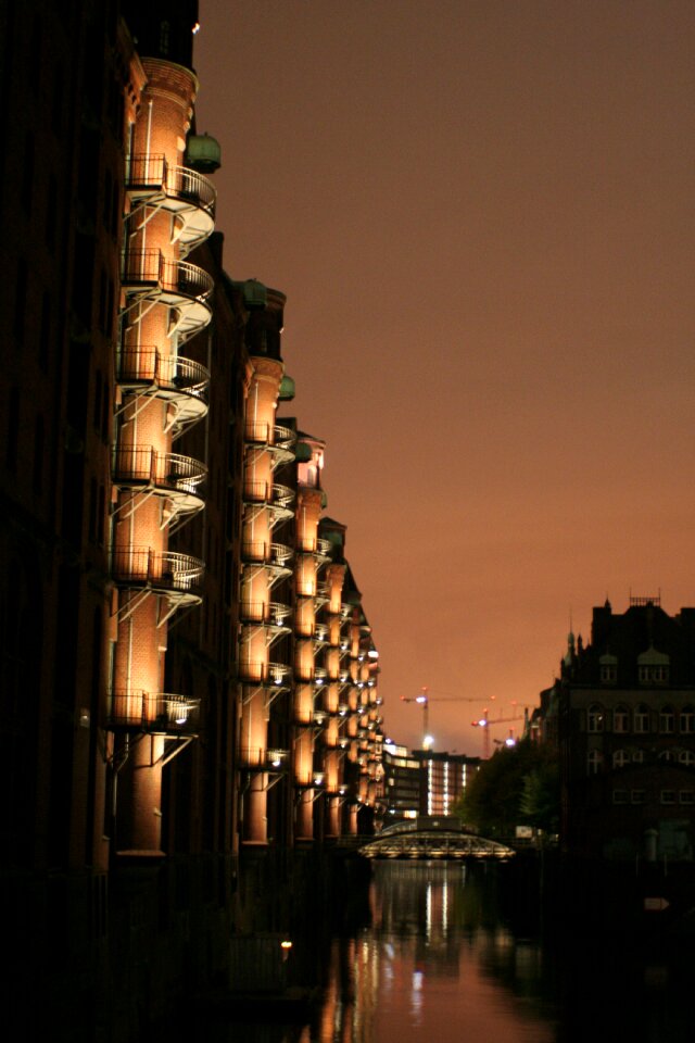 Old speicherstadt kontorhaus building