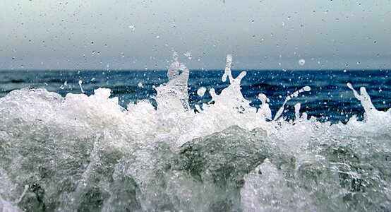 Foam surf black sea