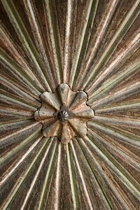 Door ancient pattern
