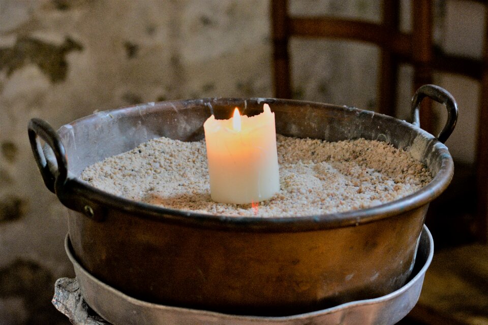 Prayers flame light
