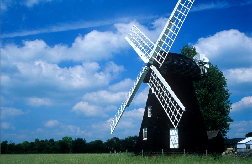 Wicken blue architecture