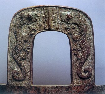 In ancient china bronze tiger