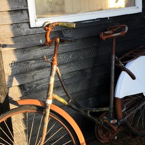Old rusty bike