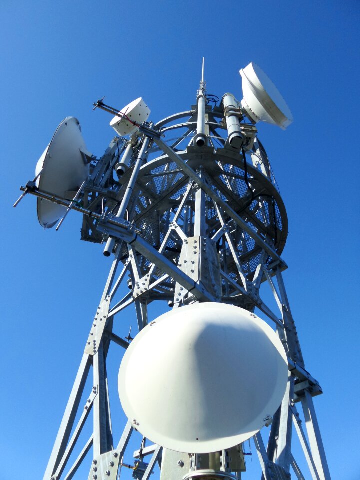 Broadcast tower cellular