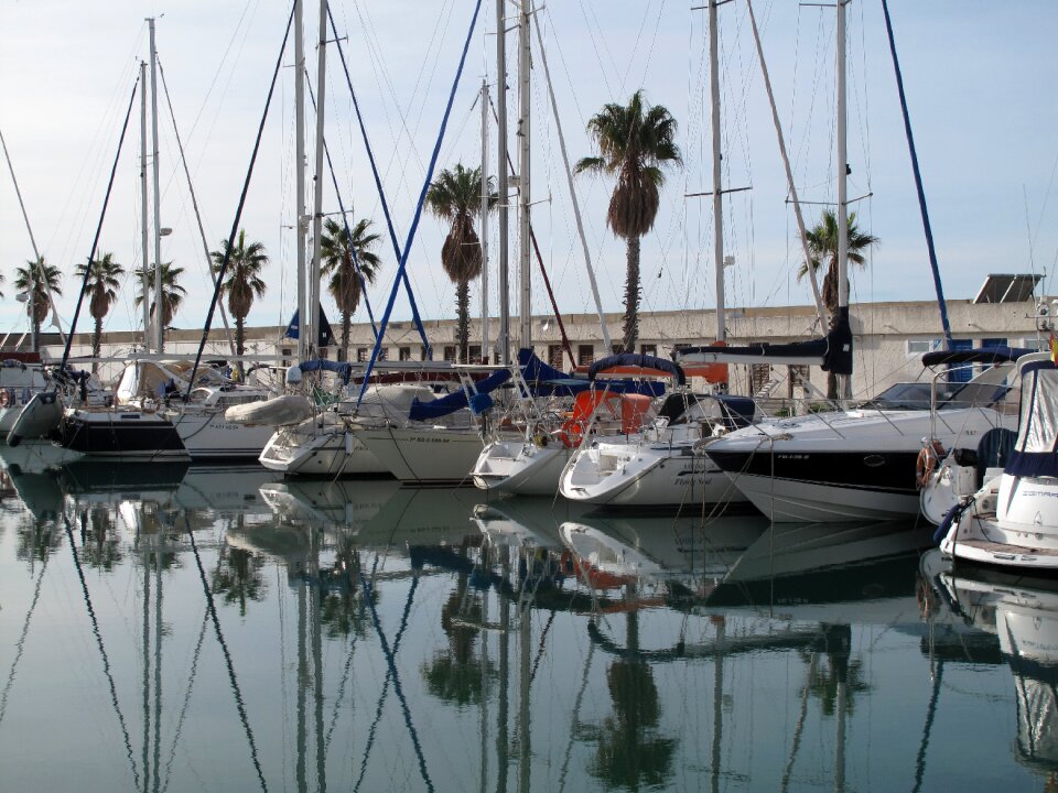 Spain marina mediterranean