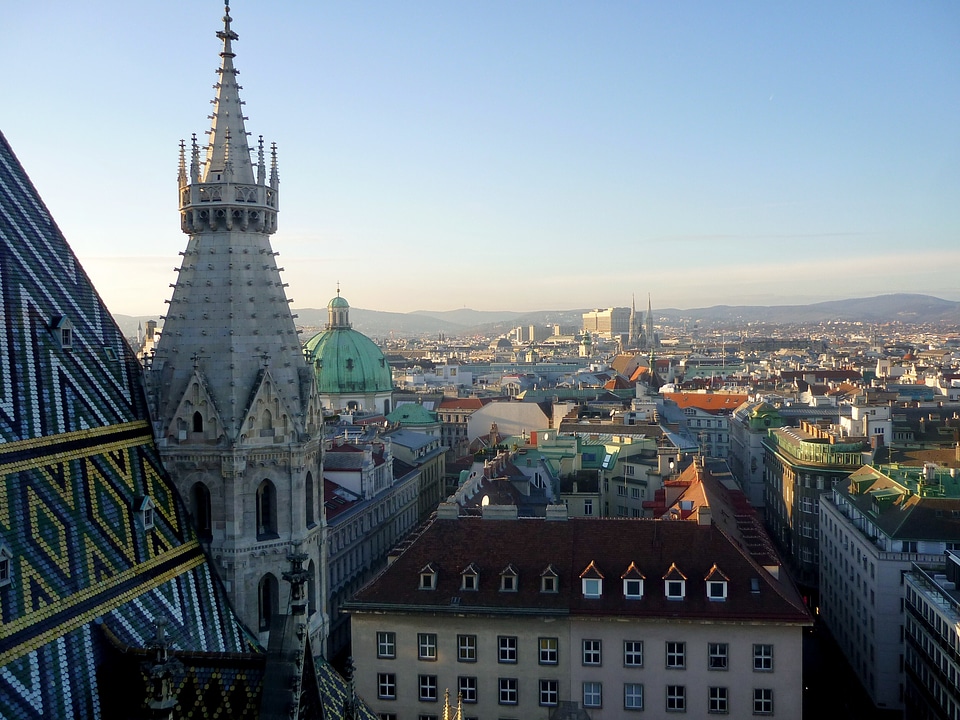 Austria st stephan's cathedral view