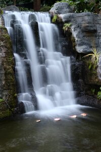 Waterfall landscape flowing photo