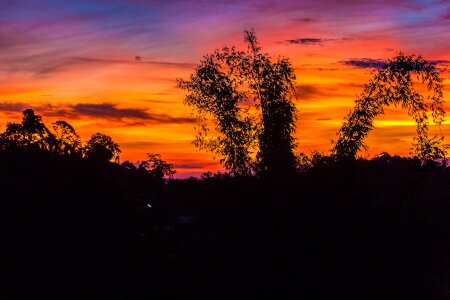 Sunset sun asia