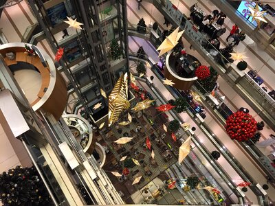 Shopping decor