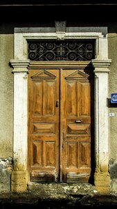 Entrance architecture vintage