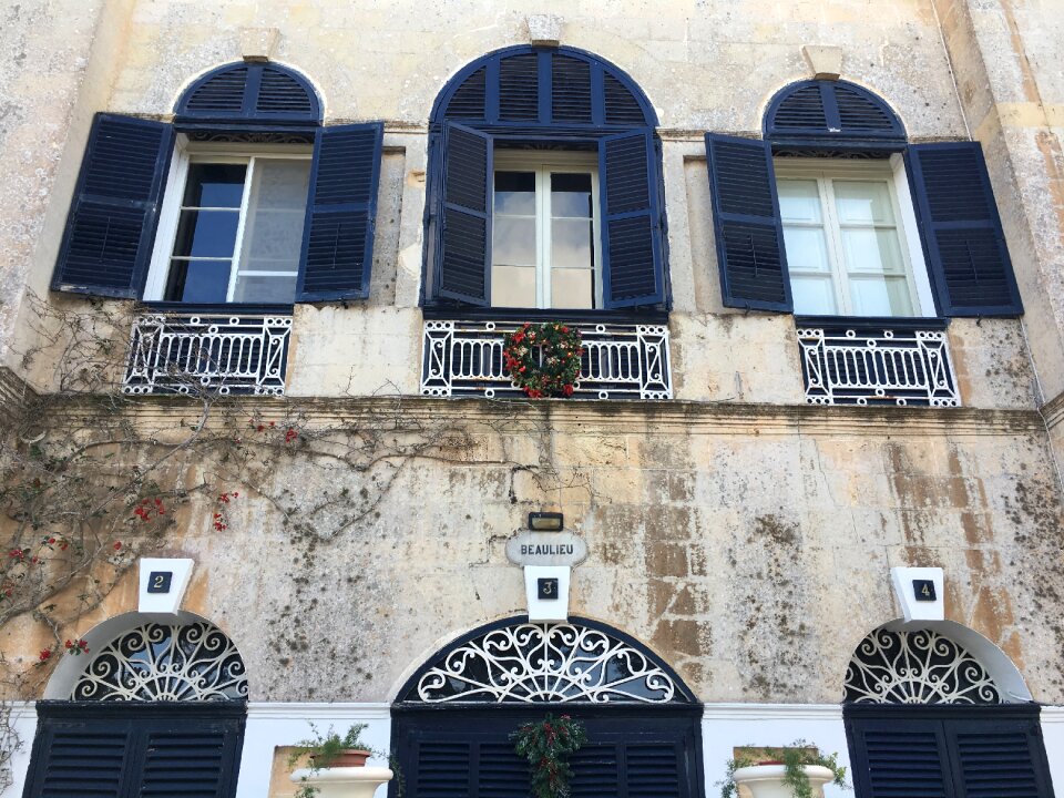 City architecture windows