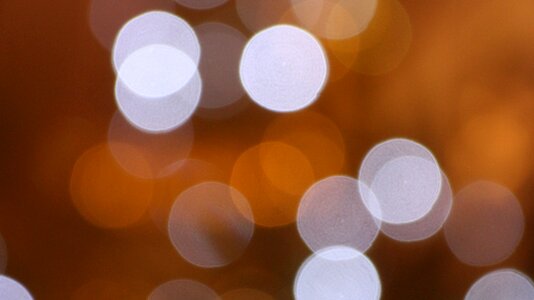 Blurry points of light effect