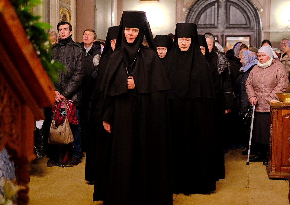 Orthodoxy monastery service