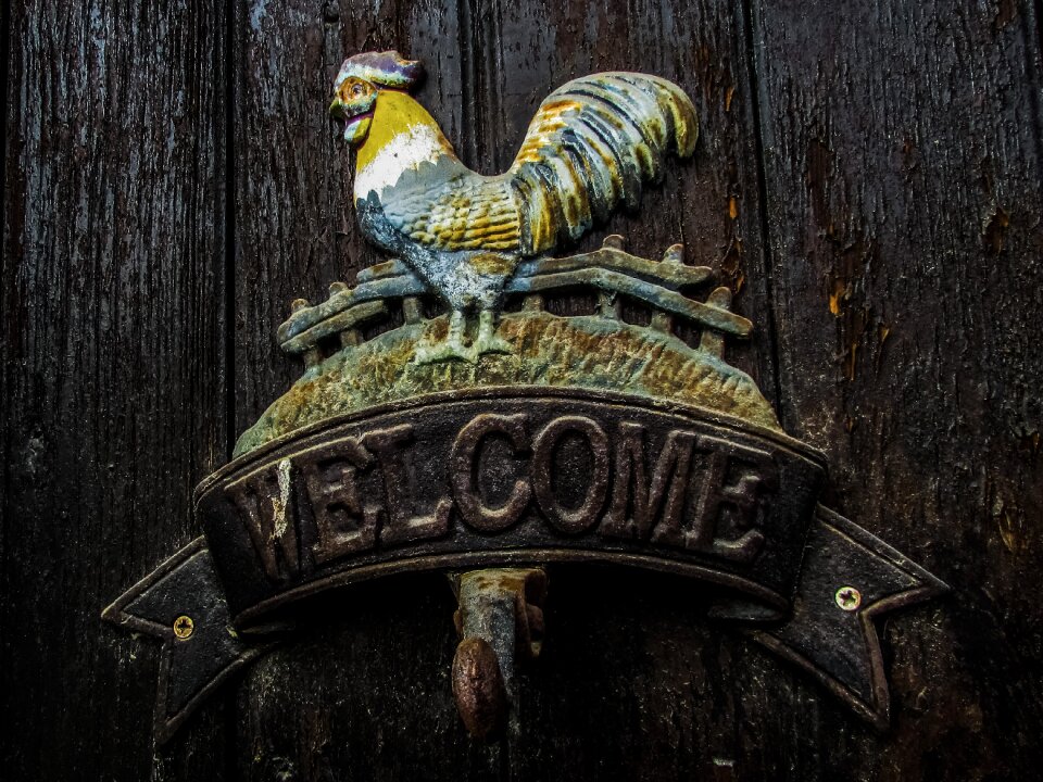 Wooden entrance traditional