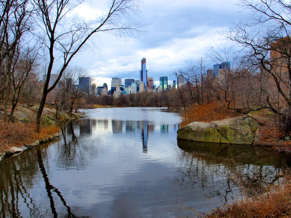 New york central park lake
