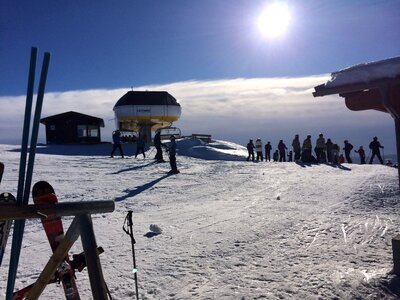 Idre mountain ski resort photo