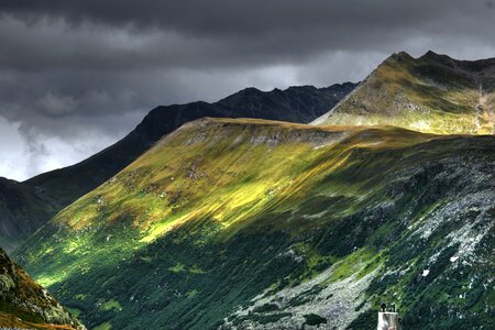 Grimsel pass bernese oberland landscape