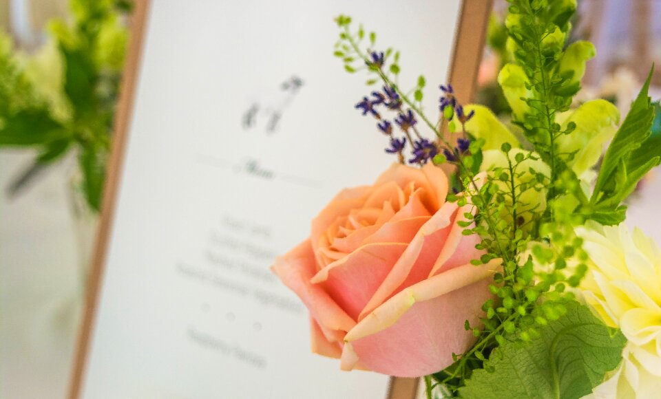 Invitation decoration vintage