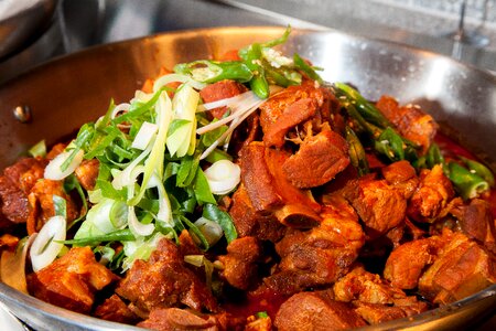 Spicy ribs ribs food