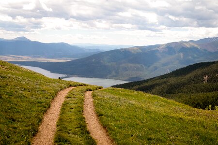 Landscape nature hiking photo